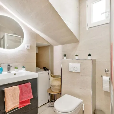 Le Nid Douillet Appartement Confortable A 5 Min Du Stade De France Et Proche De L'Aeroport Cdg Saint-Denis  Exterior foto